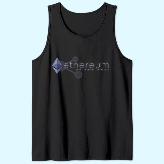 Ethereum Smart Contract Technology ETH Cryptocurrency Tank Top