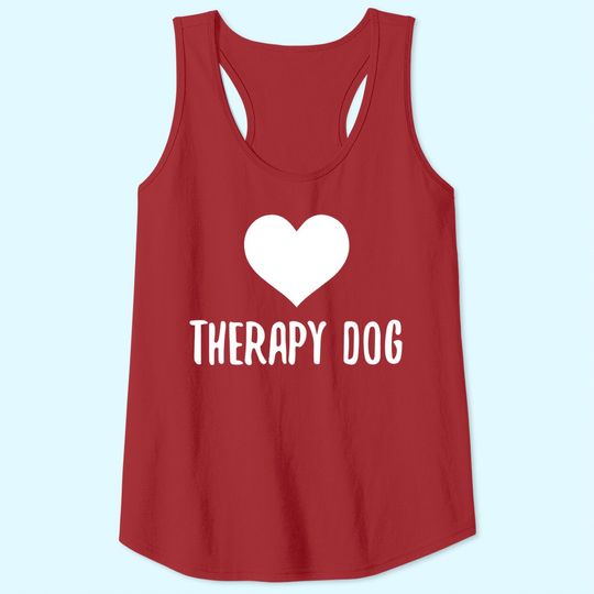 Therapy Dog Tank Top