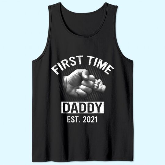 Men's Tank Top First Time Daddy Est 2021