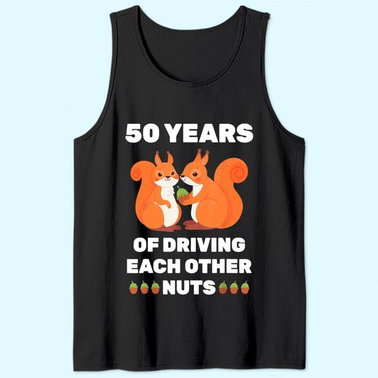 25th 25-Year Wedding Anniversary Funny Couple For Him Her Tank Top