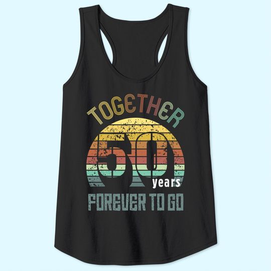 50th Years Wedding Anniversary Gifts For Couples Cool Fifty Tank Top