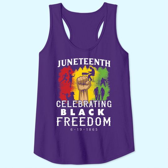 Juneteenth Men's Tank Top Celebrate Black Freedom