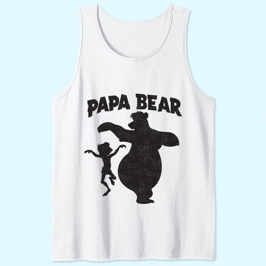 Disney The Jungle Book Papa Bear Tank Top