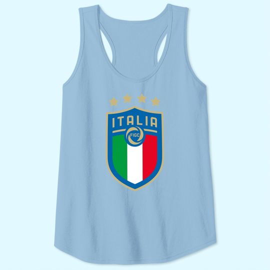 Euro 2021 Men's Tank Top Italia Football Team Premium