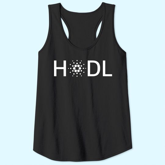 HODL Cardano Cryptocurrency Funny Tank Top | Hodl ADA