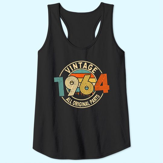 Vintage 1964 - 57 years old Gift - 57th Birthday Tank Top