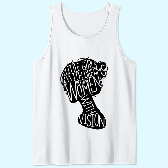 Feminist Womens Rights Social Justice March Tank Top For Girls Tank Top
