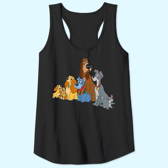 Lady and the Tramp Dogs Tank Top