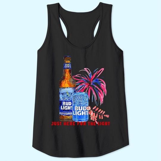Just Here For The Light Bud Light Tank Top