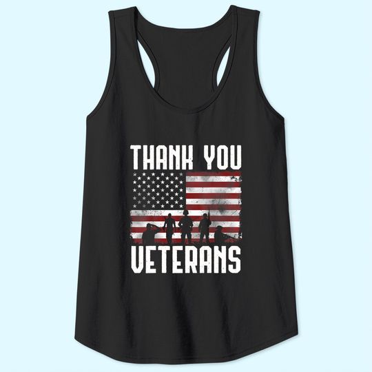 Thank You Veterans Tank Top