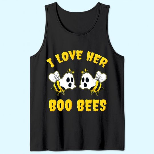 I Love Her Boo Bees Tank Top