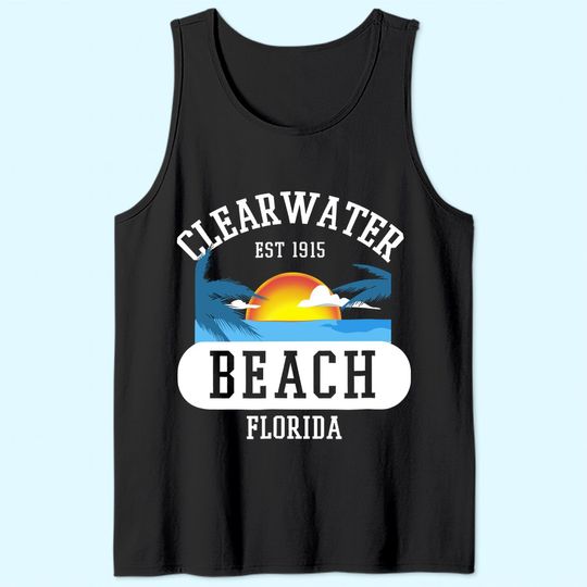 Clearwater Beach Florida Beach Tank Top