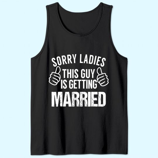 Funny Bachelor Party Groom Tank Top