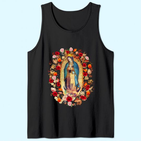 Our Lady of Guadalupe Virgin Mary Catholic Tank Top