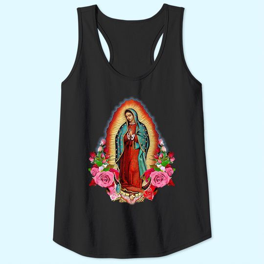 Our Lady of Guadalupe Saint Virgin Mary Tank Top