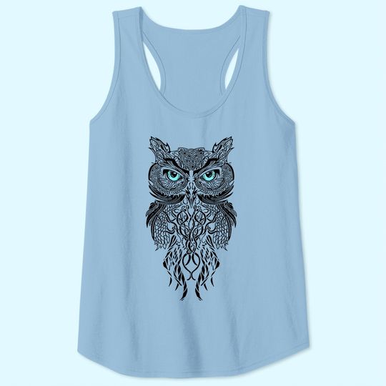Great For Owl Art Tank Top
