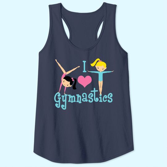 I Love Gymnastics Tank Top