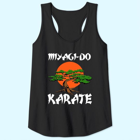 Vintage New Miyagi-Do Karate Cool Bonsai Tank Top