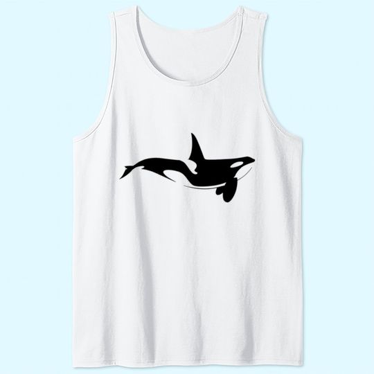 Save the Whales Ocean Orca Killer Whale Sea Conservation Tank Top