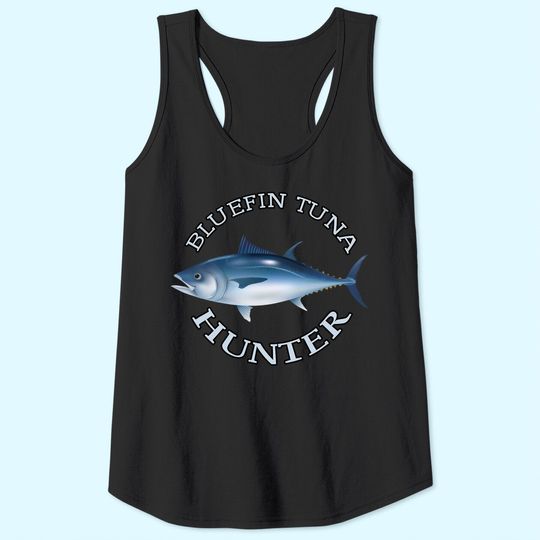 Bluefin Tuna Hunter  Saltwater Fishing Tank Top