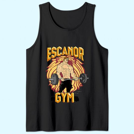 Bodybuilding Escanor Gym Pride Tank Top