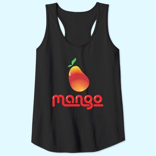 Mango Summer Fruit Design Tank Top