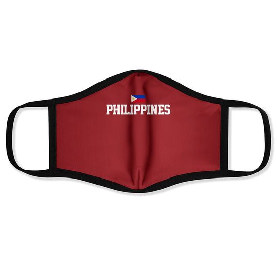 Philippines Jersey Sports Flag Face Mask