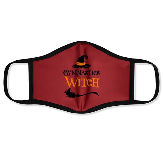 Gymnastics Witch Halloween Costume Face Mask