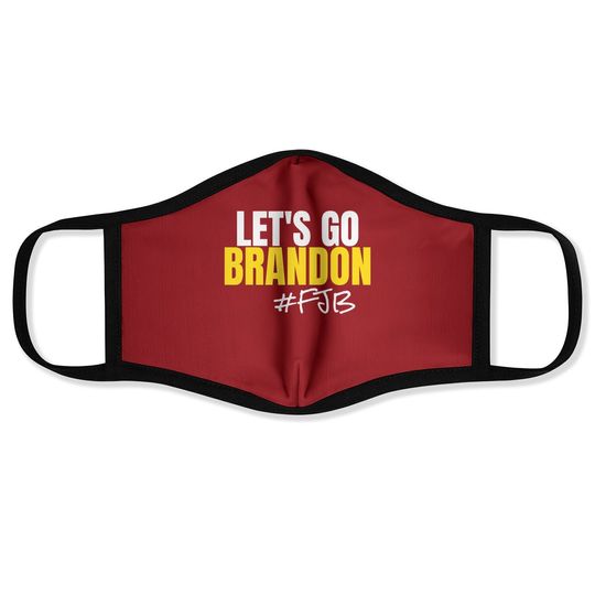 Let's Go Brandon Face Mask