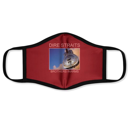 Dire Straits Brothers In Arms Rock  face Mask
