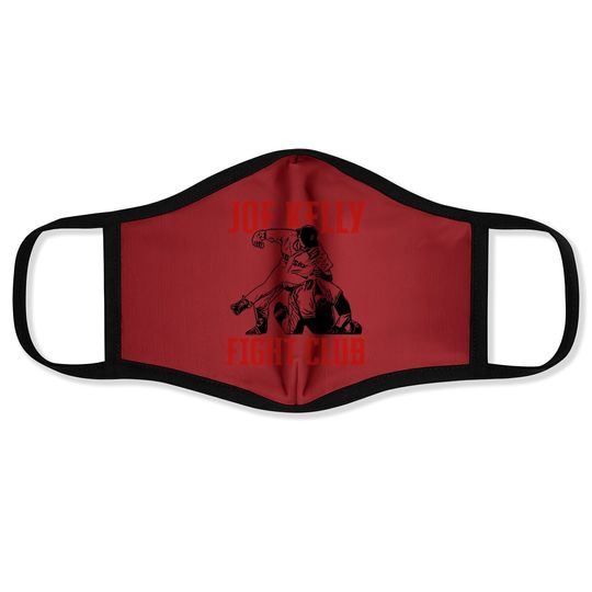 Joes Kelly Bostons Fights Club Face Mask