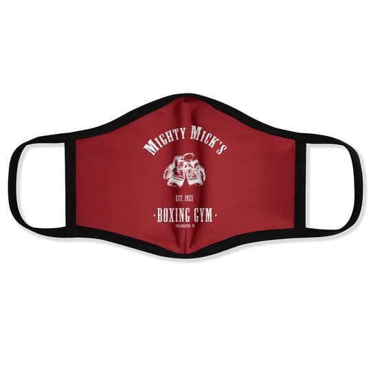 Mighty Mick's Boxing Gym Vintage Face Mask