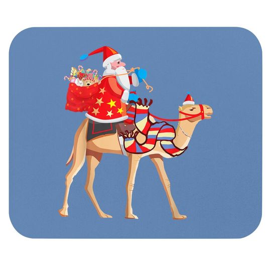 Christmas Camel Mouse Pads
