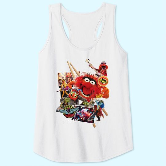 Disney Muppets Animal Dr.Teeth And the Electric Mayhem Tank Tops