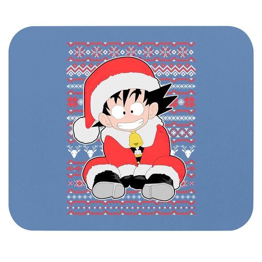 Goku Christmas Mouse Pads