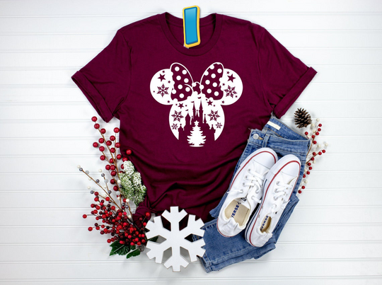 Minnie Christmas Matching Family Custom T-Shirt