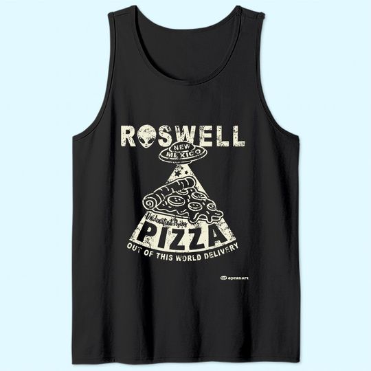 Roswell Pizza Tank Top