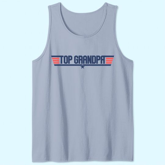 Top Grandpa Great Grandpa 80s Tank Top