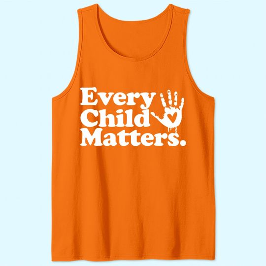 Every Child Matters Orange day for Unity day Teacher 2021 Tank Top