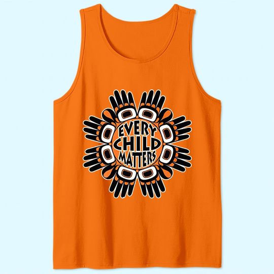 Every Child Matters Education Orange Tank Top Day Tank Top