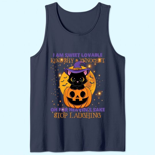 I Am Sweet Lovable Kind Shy and Innocent Classic Tank Top