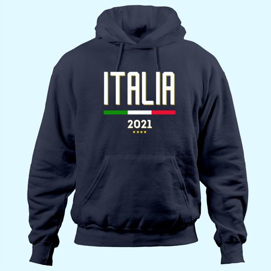 Euro 2021 Men's Hoodie Italia Football