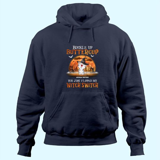 Buckle Up Buttercup You Just Flipped Up My Witch Switch Classic Hoodie