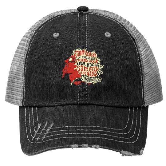 Yoomerty Sammy Hagar Yong83 Short Sleeve Trucker Hat For Mens