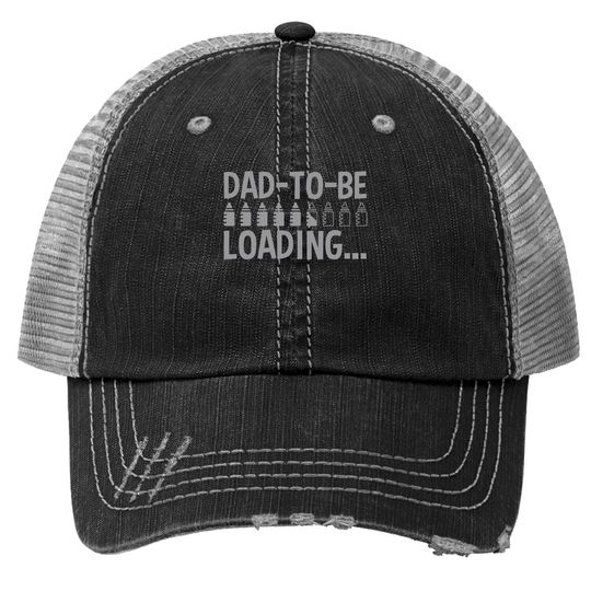 Dad-to-be Loading Bottles Trucker Hat