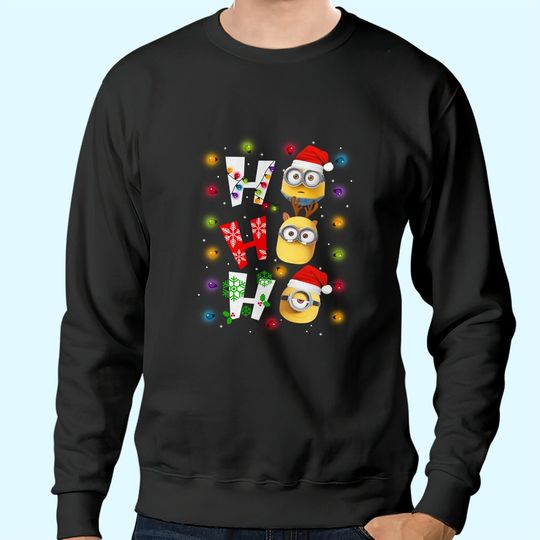 Minion Christmas Sweatshirts