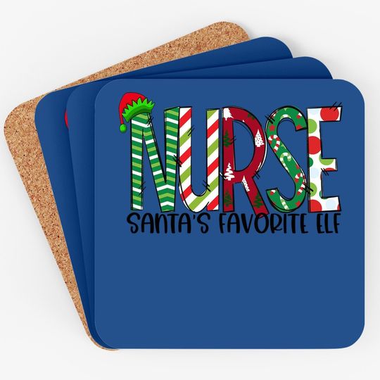 Nurse 12 Days Of Christmas Coasters
