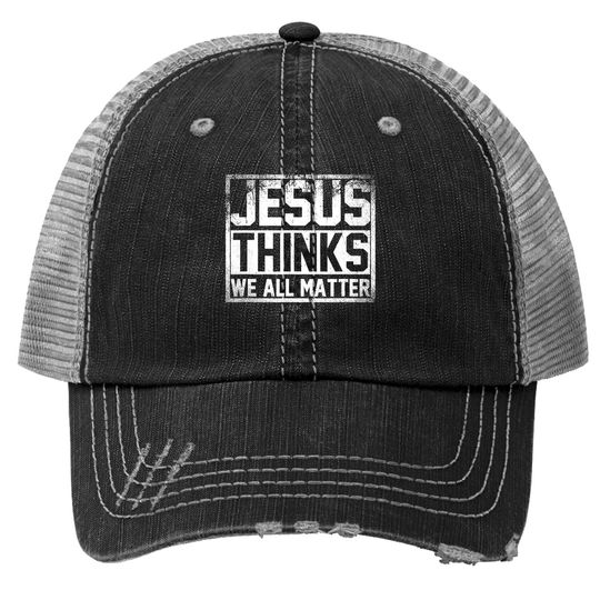 Religious Christian Gift Faith Jesus Trucker Hat