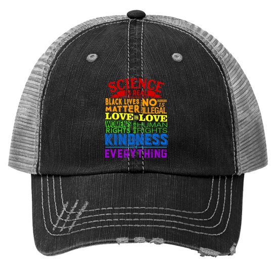 Human Rights Trucker Hat