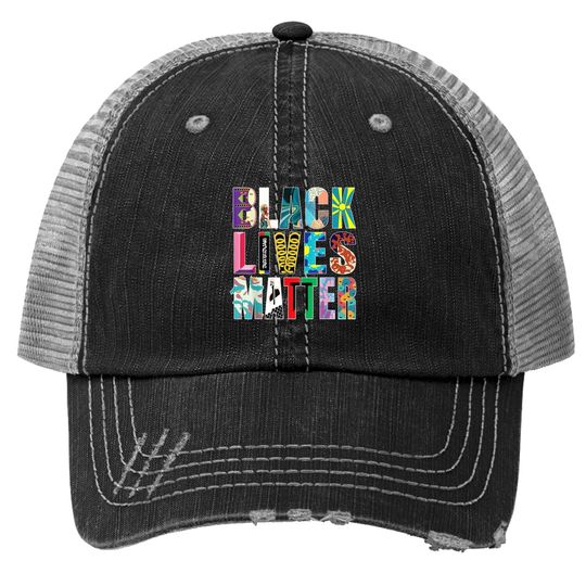 Black Lives Matter - Celebrate Diversity Trucker Hat